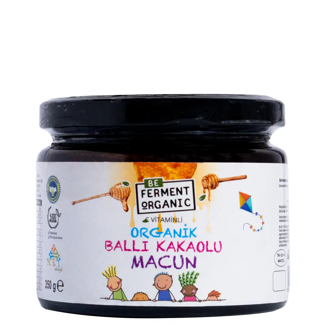 Organik Ballı Kakaolu Çocuk Macunu