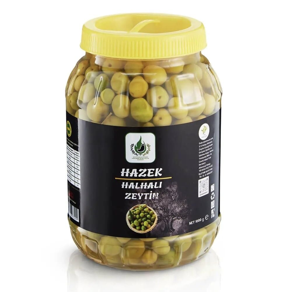 Halhali Yeşil Zeytin El Kırması 1 Kg