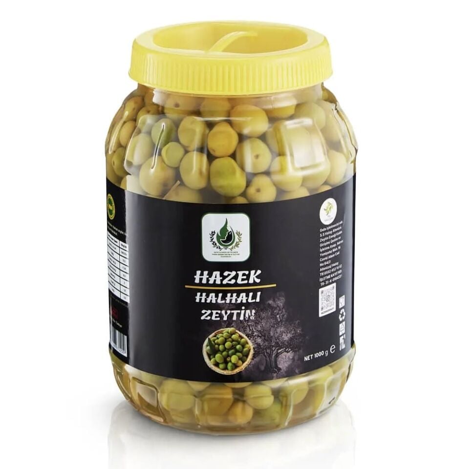 Halhali Yeşil Zeytin El Kırması 1 Kg