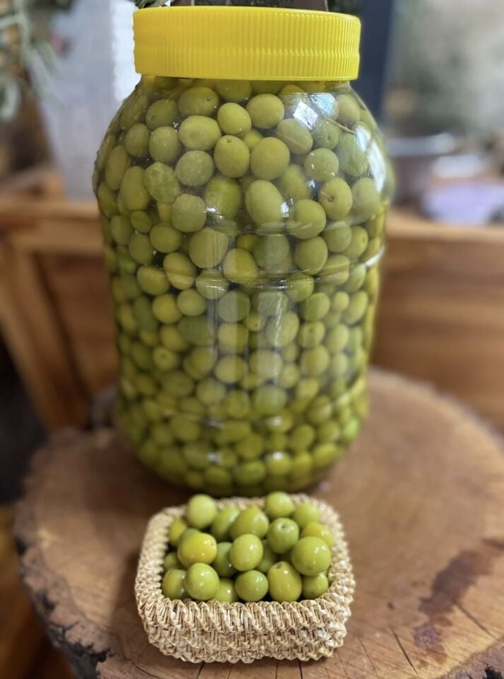 Halhali Yeşil Zeytin El Kırması 3 Kg