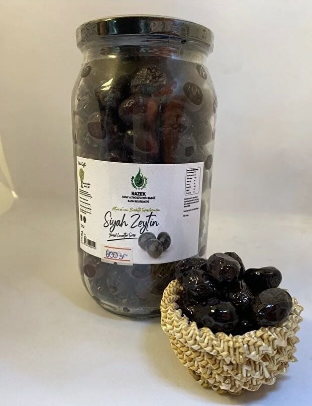 Siyah Zeytin  600 Gr